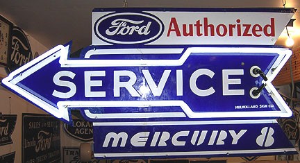 Vintage ford neon sign for sale #5